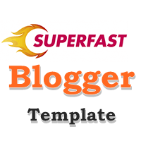 Download Superfast Blogger Template 2021 Mobile Responsive ads Ready